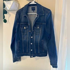 XL stretch denim jacket